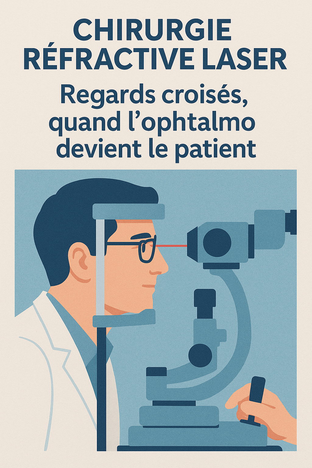 Quand l'ophtalmologue devient patient de chirurgie réfractive